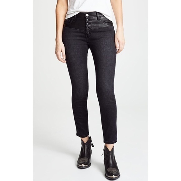 Current/Elliott The Fused Highwaist Stiletto Ankle Jeans - Picture 3 of 11
